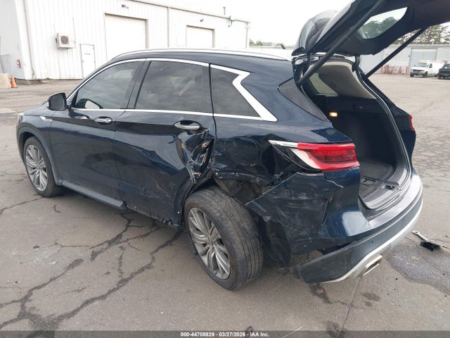 44708829 :رقم المزاد ، 3PCAJ5M3XLF117156 vin ، 2020 Infiniti Qx50 Sensory Awd مزاد بيع