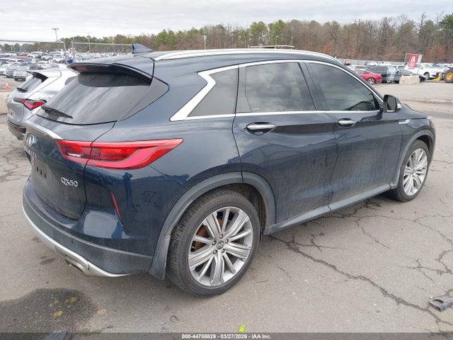 44708829 :رقم المزاد ، 3PCAJ5M3XLF117156 vin ، 2020 Infiniti Qx50 Sensory Awd مزاد بيع