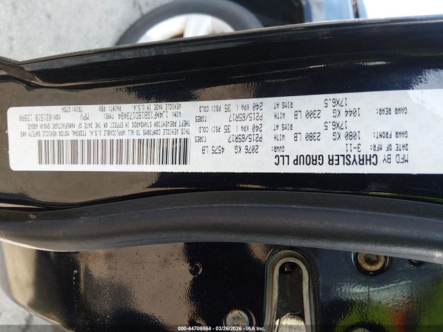 44708864 :رقم المزاد ، 1J4NF1GB1BD173484 vin ، 2011 Jeep Patriot Sport مزاد بيع