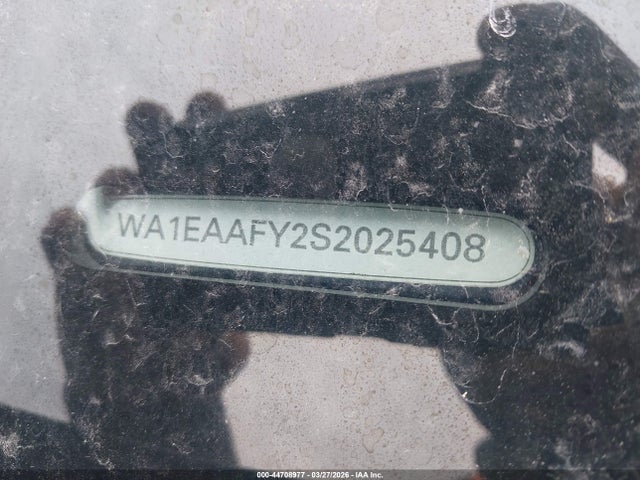 44708977 :رقم المزاد ، WA1EAAFY2S2025408 vin ، 2025 Audi Q5 Premium Plus 45 Tfsi S Line Quattro S Tronic مزاد بيع