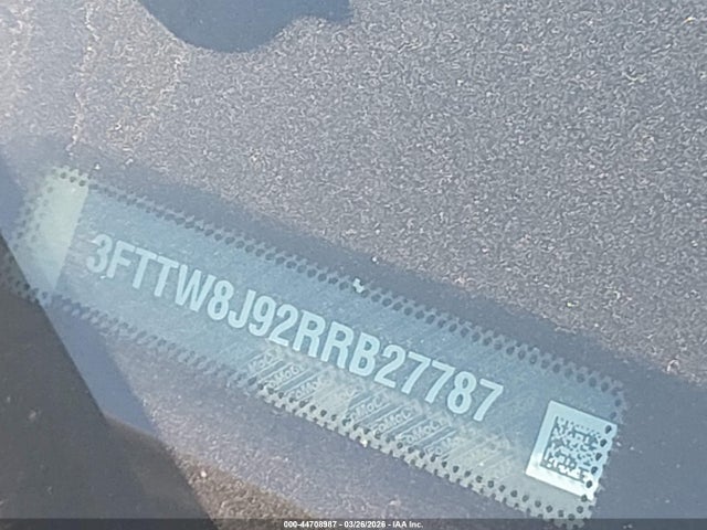 2024 Ford Maverick Xlt მანქანა იყიდება აუქციონზე, vin: 3FTTW8J92RRB27787, აუქციონის ნომერი: 44708987
