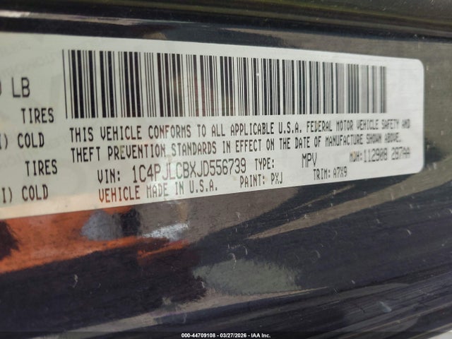 2018 JEEP CHEROKEE 1C4PJLCBXJD556739 Photo 8