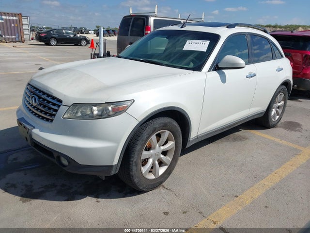 Aukcja sprzedaży 2005 Infiniti Fx35, vin: JNRAS08W45X220165, numer aukcji: 44709111
