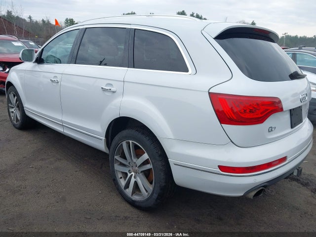 Aukcja sprzedaży 2015 Audi Q7 3.0t Premium, vin: WA1LGAFE8FD033101, numer aukcji: 44709149