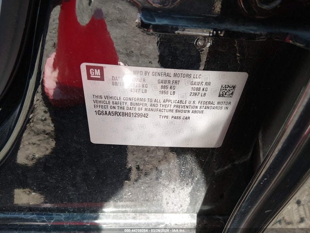 Cadillac Ats Standard 2017 1G6AA5RX8H0129942 Image 9
