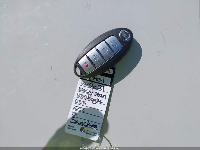 2021 Nissan Rogue Sport Sl Awd Xtronic Cvt მანქანა იყიდება აუქციონზე, vin: JN1BJ1CW7MW423952, აუქციონის ნომერი: 44709303
