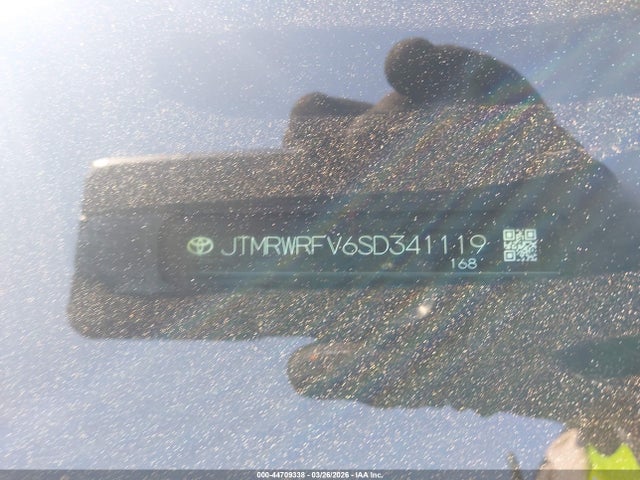 44709338 :رقم المزاد ، JTMRWRFV6SD341119 vin ، 2025 Toyota Rav4 Hybrid Xle مزاد بيع