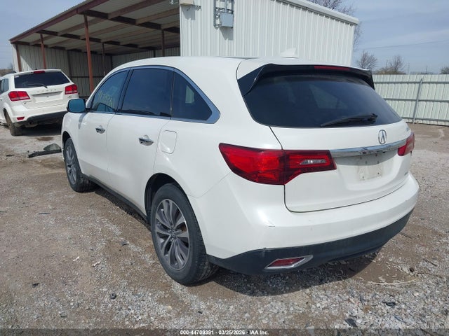 2014 ACURA MDX 5FRYD4H46EB032528 Photo 2