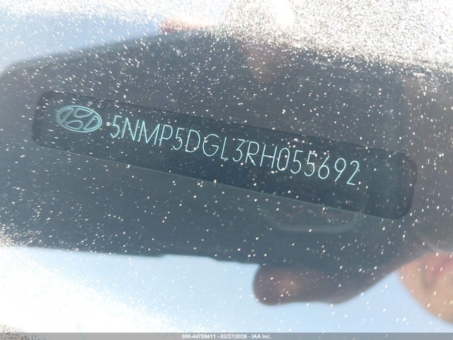 2024 Hyundai Santa Fe Calligraphy მანქანა იყიდება აუქციონზე, vin: 5NMP5DGL3RH055692, აუქციონის ნომერი: 44709411