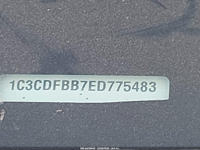Продажа на аукционе авто 2014 Dodge Dart Sxt, vin: 1C3CDFBB7ED775483, номер лота: 44709435