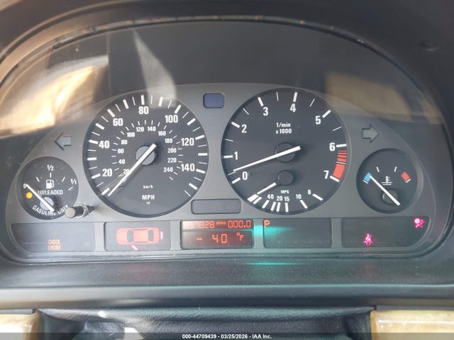 Aukcja sprzedaży 1997 Bmw 528i, vin: WBADD6329VBW01034, numer aukcji: 44709439