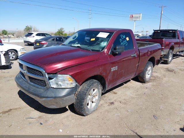 44709525 :رقم المزاد ، 3C6JR7AGXJG228154 vin ، 2018 Ram 1500 Tradesman  4x4 6'4 Box مزاد بيع