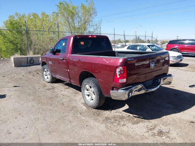 44709525 :رقم المزاد ، 3C6JR7AGXJG228154 vin ، 2018 Ram 1500 Tradesman  4x4 6'4 Box مزاد بيع