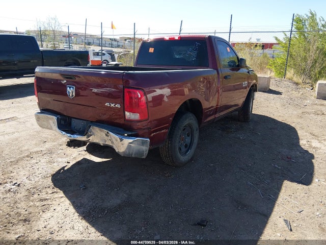 44709525 :رقم المزاد ، 3C6JR7AGXJG228154 vin ، 2018 Ram 1500 Tradesman  4x4 6'4 Box مزاد بيع