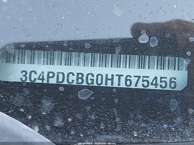 3C4PDCBG0HT675456 Dodge Journey Sxt