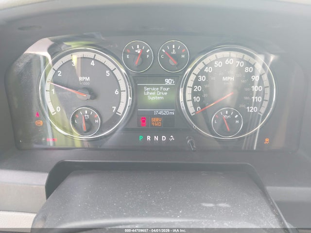 44709657 :رقم المزاد ، 1C6RD7FP5CS299123 vin ، 2012 Ram 1500 St مزاد بيع