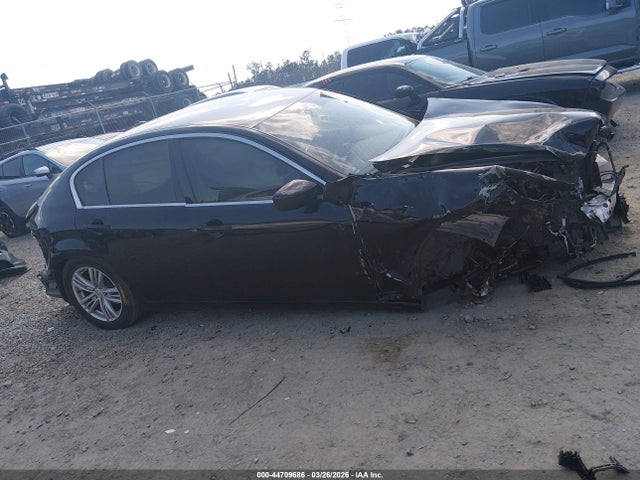 2013 Infiniti G37x მანქანა იყიდება აუქციონზე, vin: JN1CV6AR1DM764293, აუქციონის ნომერი: 44709686