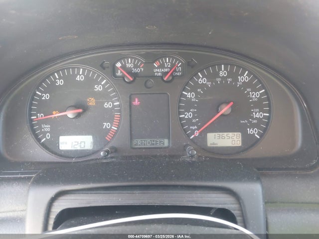 Aukcja sprzedaży 1999 Volkswagen Passat Gls, vin: WVWMA63B6XE246983, numer aukcji: 44709697