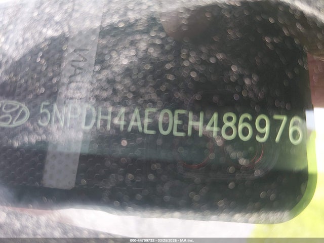 Aukcja sprzedaży 2014 Hyundai Elantra Se, vin: 5NPDH4AE0EH486976, numer aukcji: 44709732