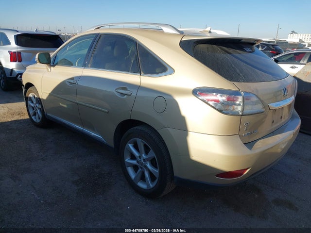 2010 Lexus Rx 350 მანქანა იყიდება აუქციონზე, vin: 2T2ZK1BA7AC009729, აუქციონის ნომერი: 44709780