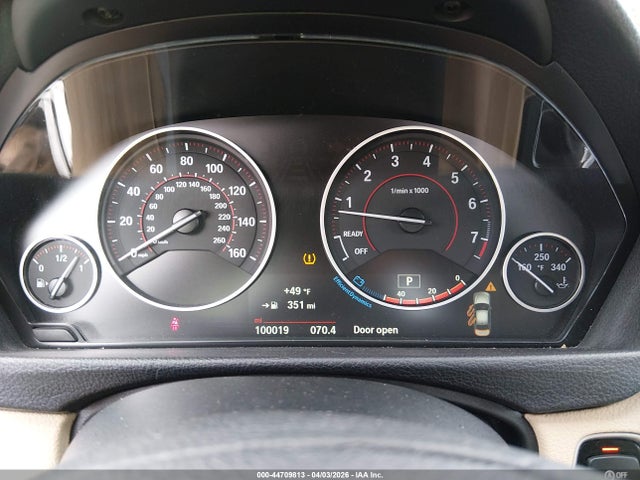 2016 Bmw 328i Xdrive მანქანა იყიდება აუქციონზე, vin: WBA8E3C51GK503657, აუქციონის ნომერი: 44709813