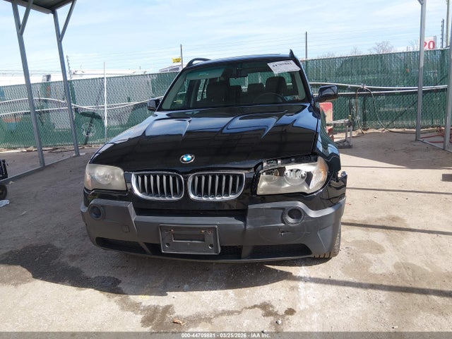 44709881 :رقم المزاد ، WBXPA73445WA78634 vin ، 2005 Bmw X3 2.5i مزاد بيع