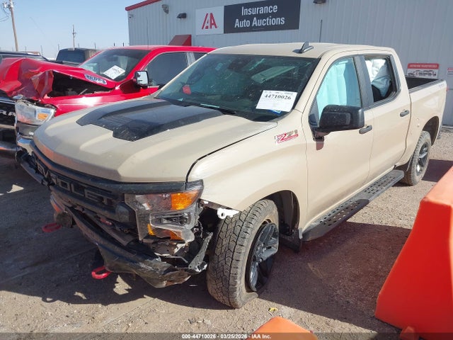 Продажа на аукционе авто 2022 Chevrolet Silverado 1500 4wd  Short Bed Custom Trail Boss, vin: 3GCPDCED6NG639843, номер лота: 44710026