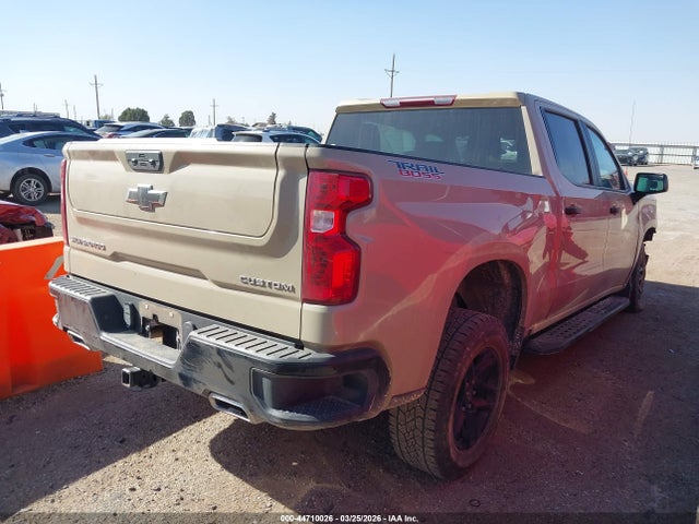 Продажа на аукционе авто 2022 Chevrolet Silverado 1500 4wd  Short Bed Custom Trail Boss, vin: 3GCPDCED6NG639843, номер лота: 44710026