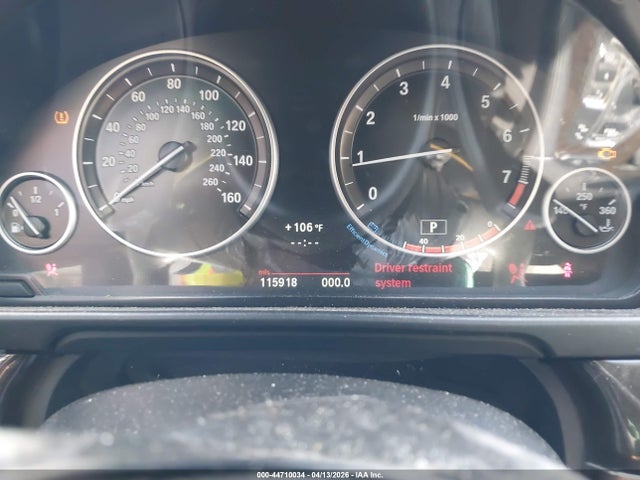 44710034 :رقم المزاد ، WBAXH5C54DD109522 vin ، 2013 Bmw 528i Xdrive مزاد بيع