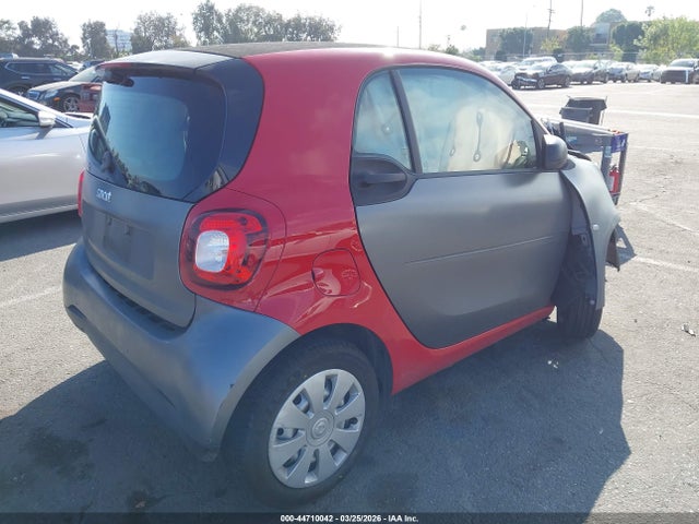 2018 Smart Fortwo Electric Drive Pure მანქანა იყიდება აუქციონზე, vin: WMEFJ9BA4JK306269, აუქციონის ნომერი: 44710042