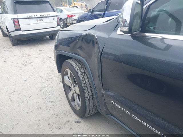 Aukcja sprzedaży 2016 Jeep Grand Cherokee Limited, vin: 1C4RJFBG3GC435346, numer aukcji: 44710044