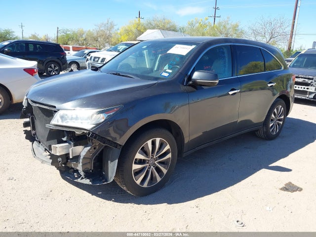 Продажа на аукционе авто 2015 Acura Mdx Technology Package, vin: 5FRYD3H45FB004327, номер лота: 44710052