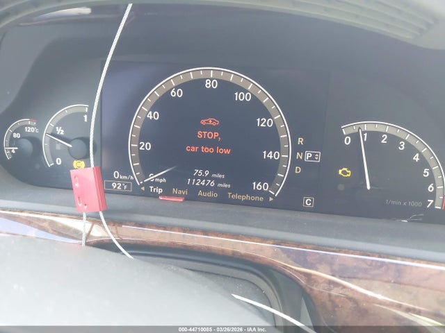 Aukcja sprzedaży 2007 Mercedes-benz S 550, vin: WDDNG71X07A108313, numer aukcji: 44710085