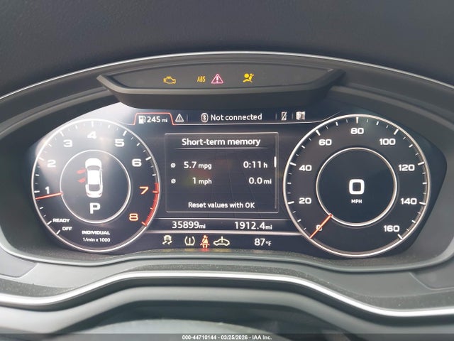 Продаж на аукціоні авто 2018 Audi A5 2.0t Premium, vin: WAUFNCF51JA128790, номер лоту: 44710144