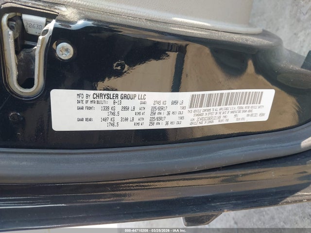 2014 Dodge Grand Caravan Sxt მანქანა იყიდება აუქციონზე, vin: 2C4RDGCG8ER121109, აუქციონის ნომერი: 44710208