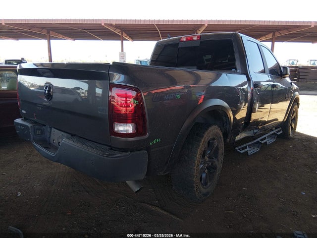 44710226 :رقم المزاد ، 1C6RR6GG7LS105301 vin ، 2020 Ram 1500 Classic Warlock  4x2 6'4 Box مزاد بيع