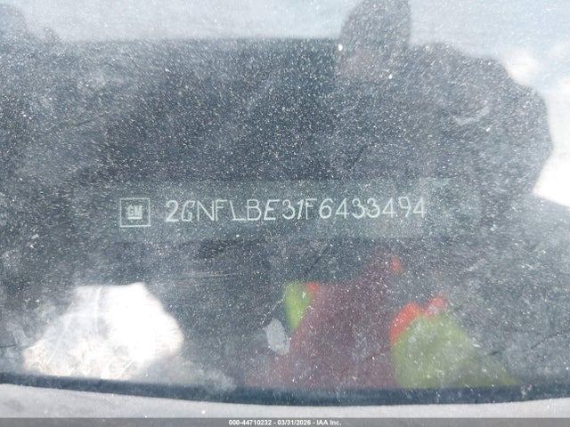 2GNFLBE31F6433494 Chevrolet EQUINOX 1LT