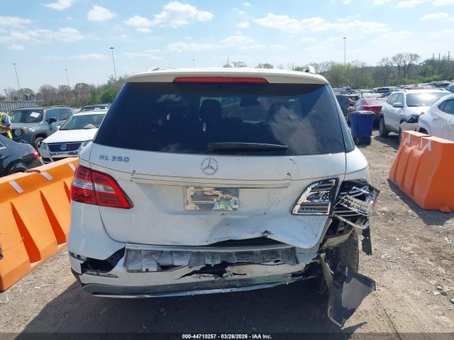 Aukcja sprzedaży 2015 Mercedes-benz Ml 350, vin: 4JGDA5JBXFA530535, numer aukcji: 44710257
