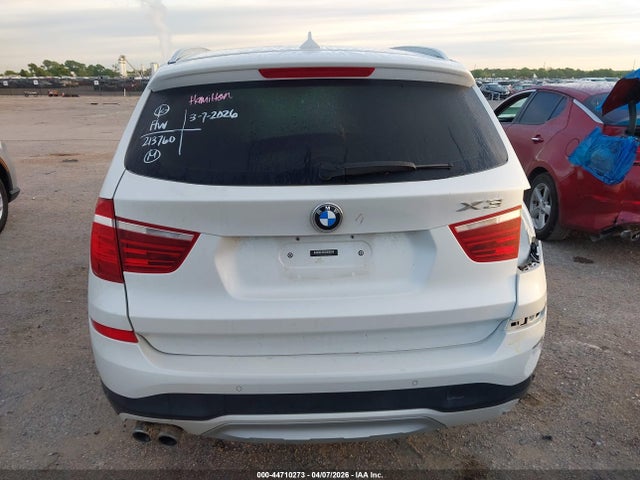 2017 Bmw X3 Sdrive28i მანქანა იყიდება აუქციონზე, vin: 5UXWZ7C57H0T43771, აუქციონის ნომერი: 44710273