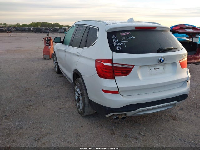 2017 Bmw X3 Sdrive28i მანქანა იყიდება აუქციონზე, vin: 5UXWZ7C57H0T43771, აუქციონის ნომერი: 44710273