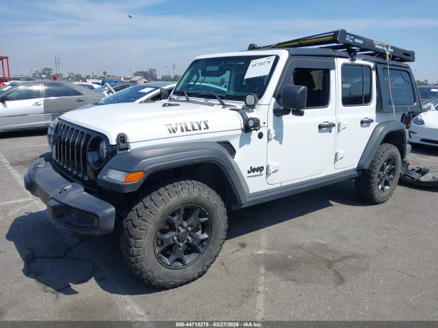 1C4HJXDG3MW825212 Jeep Wrangler Unlimited Willys Sport 4x4