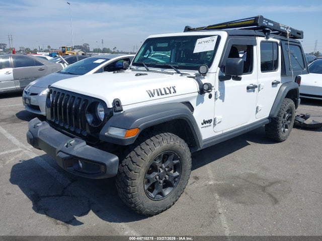1C4HJXDG3MW825212 Jeep Wrangler Unlimited Willys Sport 4x4