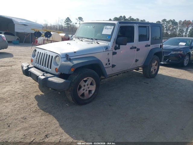 2008 Jeep Wrangler Unlimited X მანქანა იყიდება აუქციონზე, vin: 1J4GA39108L536539, აუქციონის ნომერი: 44710308