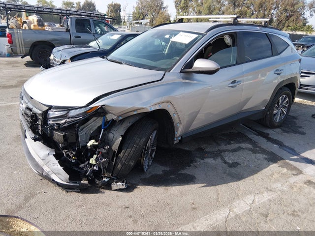 KM8JBCD17RU204475 Hyundai Tucson Hybrid Blue