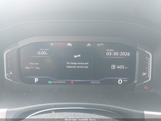 44710362 :رقم المزاد ، 1V2ME2CA9LC218295 vin ، 2020 Volkswagen Atlas Cross Sport 3.6l V6 Sel مزاد بيع