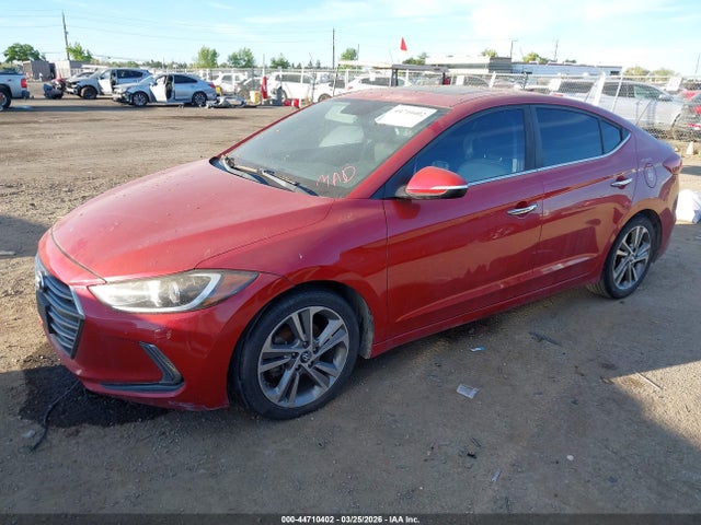 Hyundai Elantra Limited 2017 5NPD84LF6HH043953 Image 2