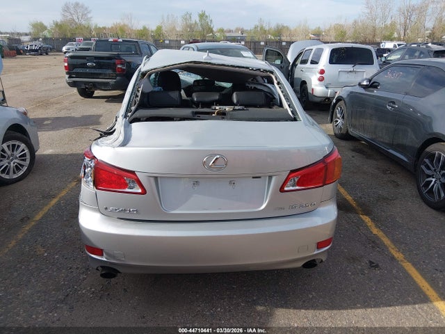 2010 Lexus Is 250 მანქანა იყიდება აუქციონზე, vin: JTHCF5C29A5041669, აუქციონის ნომერი: 44710441