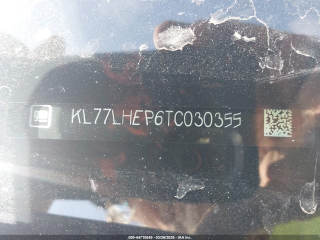 Aukcja sprzedaży 2026 Chevrolet Trax Lt, vin: KL77LHEP6TC030355, numer aukcji: 44710549