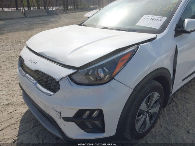 2022 Kia Niro Lx მანქანა იყიდება აუქციონზე, vin: KNDCB3LC1N5512729, აუქციონის ნომერი: 44710589