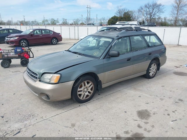 44710750 :رقم المزاد ، 4S3BH665317615349 vin ، 2001 Subaru Outback مزاد بيع